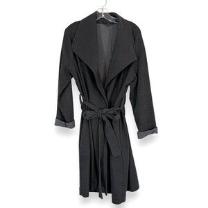 Banana Republic Long Wrap Jacket Coat Knit Large
